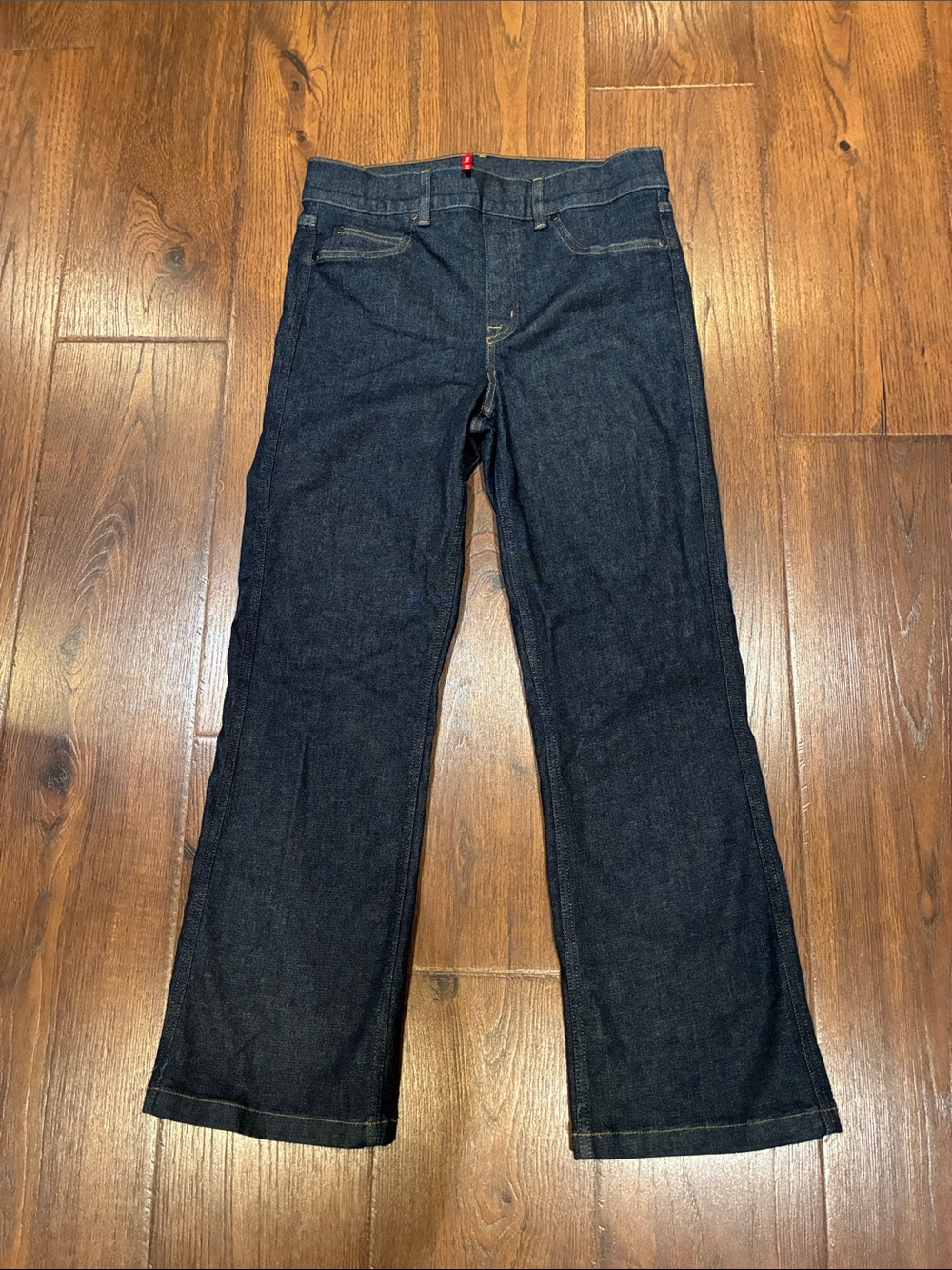 SPANX Dark Indigo Flare Jeans